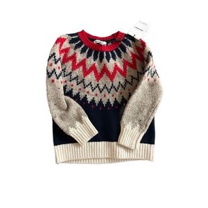 REISS little boys sz 4-5Y winter sweater